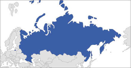 География России – положение, площадь, границы